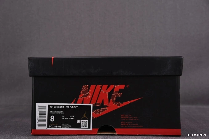 New Jordan Year Chinese OG DD2233-001 1 Low 0822